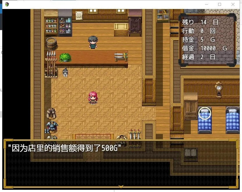 女商人拉姆~借金返还之旅 游戏截图 3