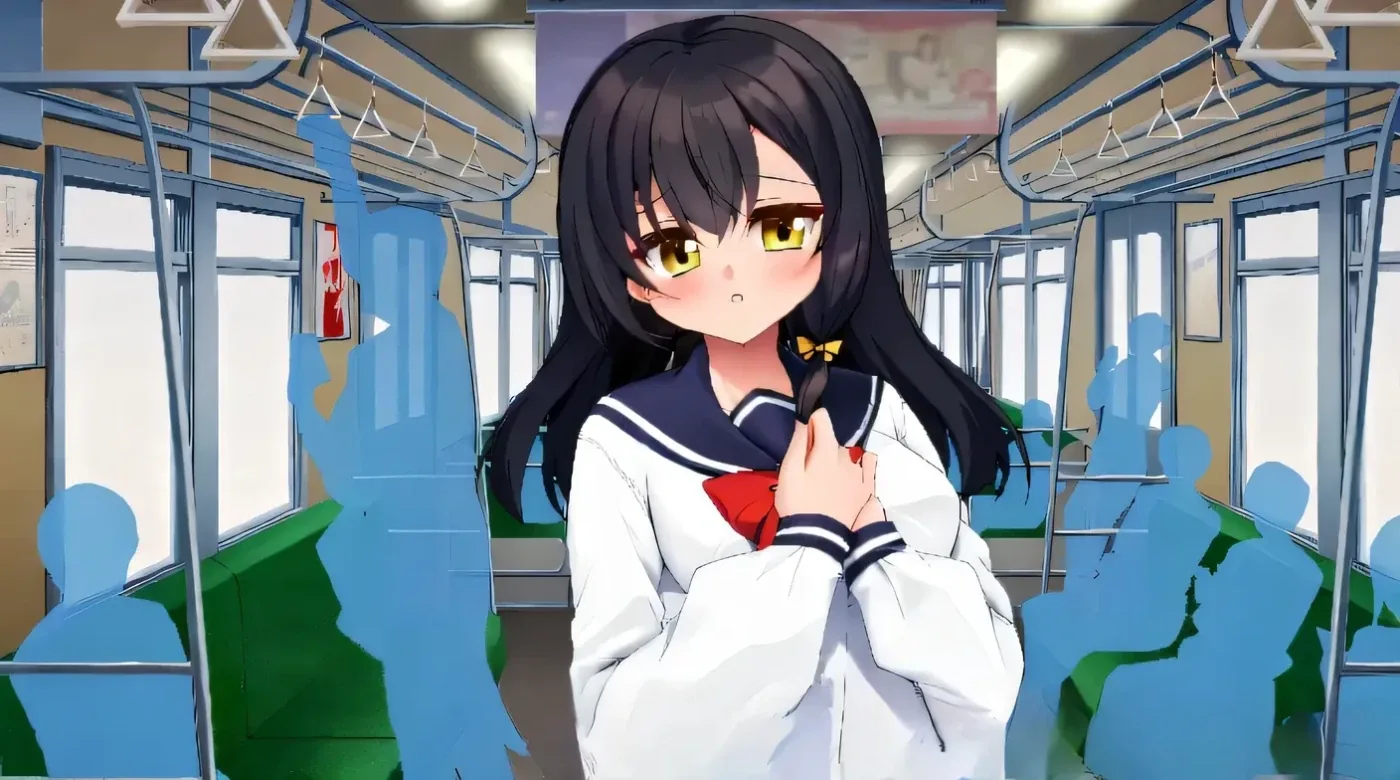 淫欲的通学电车 游戏截图 2