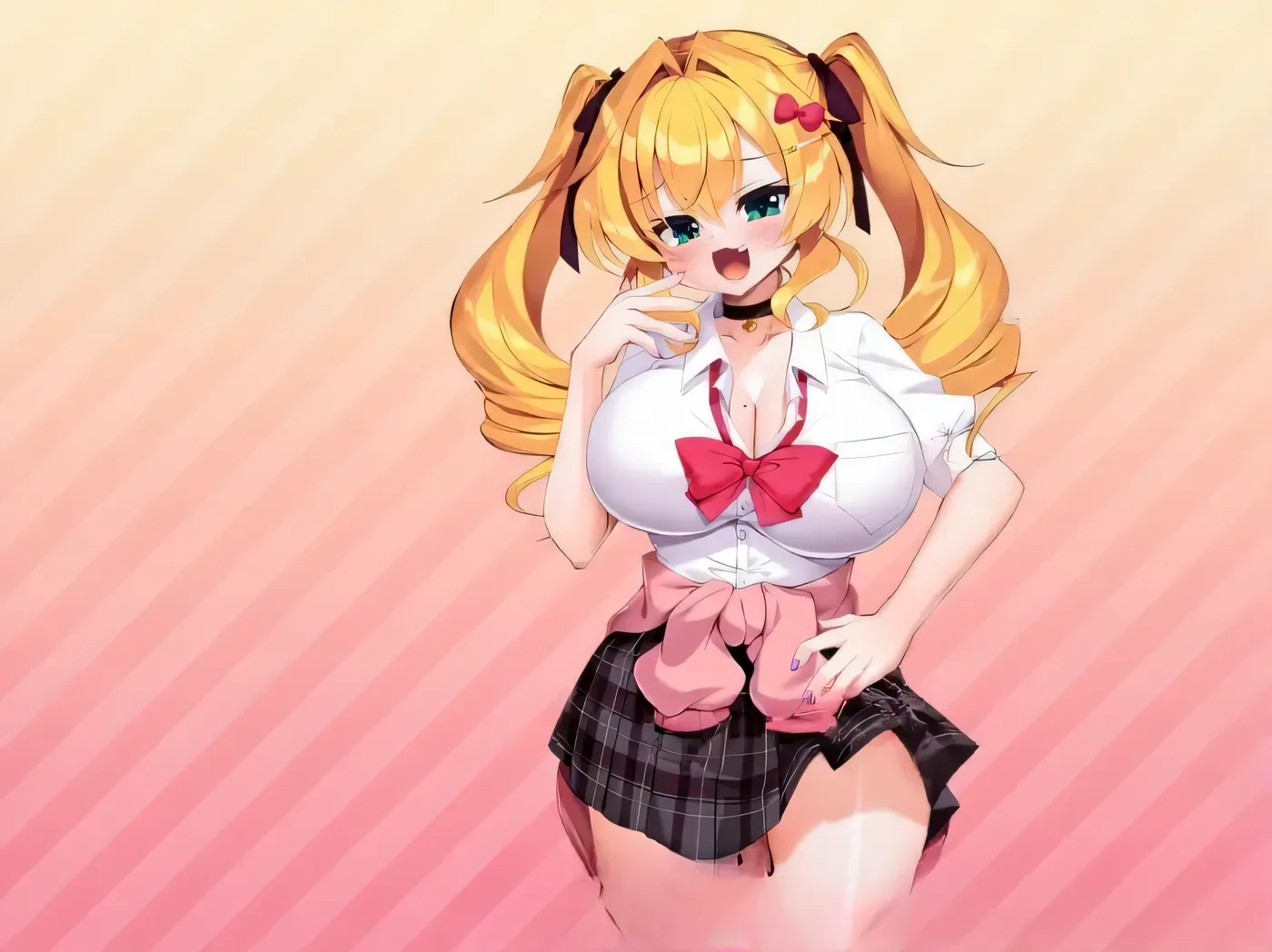 傲娇巨乳辣妹的性爱实习！？～其实还是处女这种事说不出口啦～ 游戏截图 4