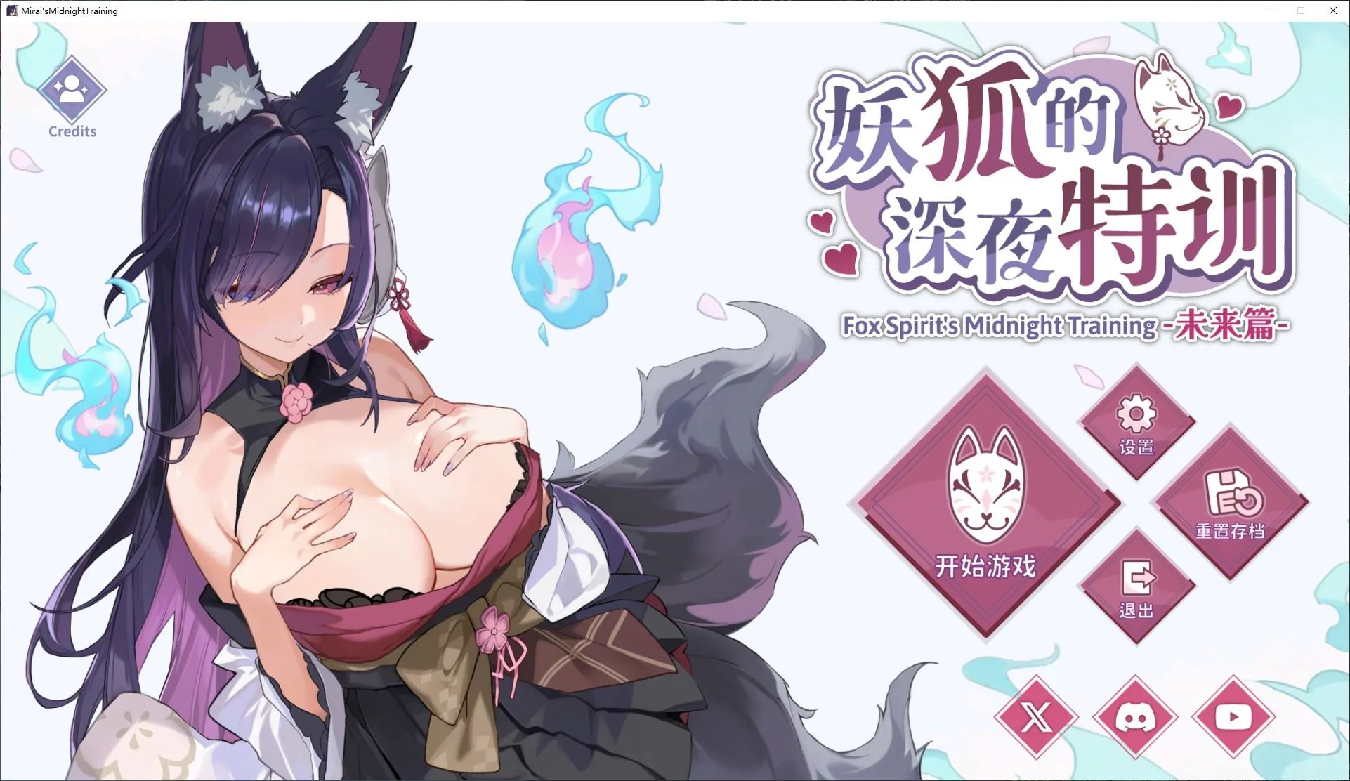 妖狐的深夜特训 未来篇 游戏封面